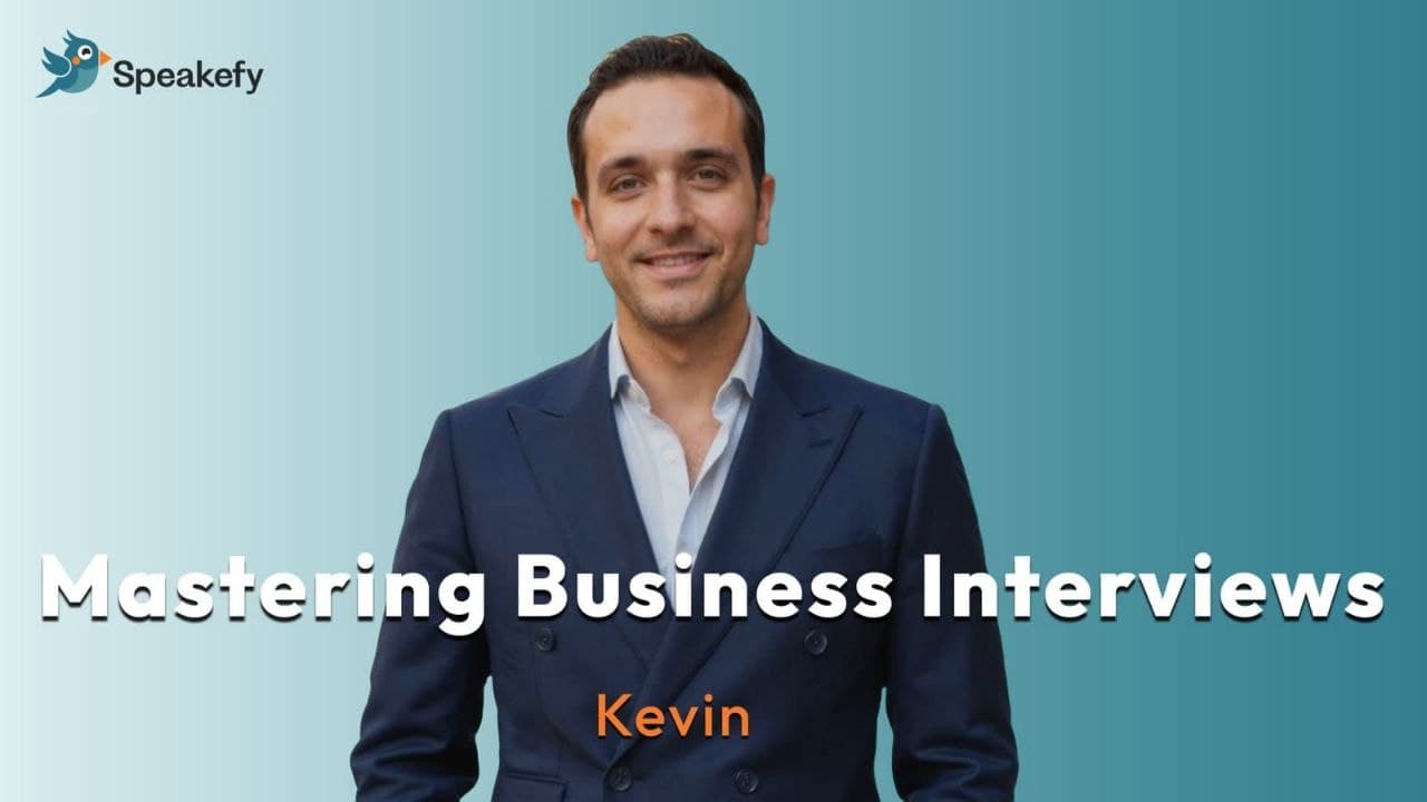 Mastering Business Interviews